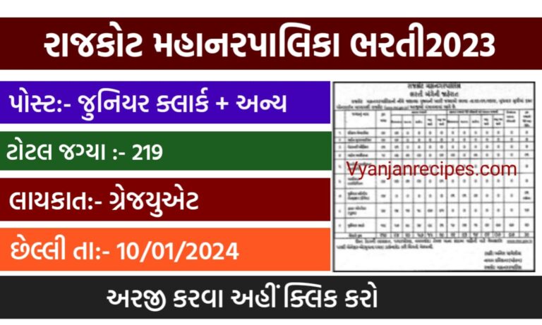 RMC ભરતી 2023