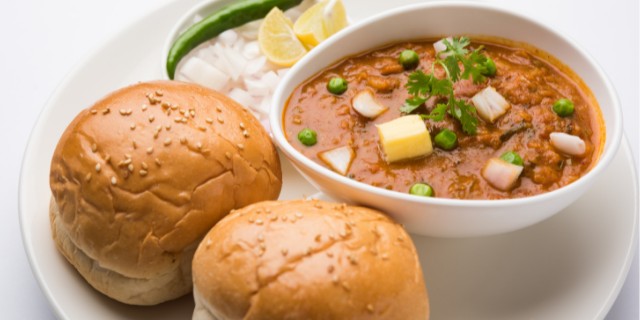 this is image of pav bhaji and used by admin in blog post pav bhaji recipe in hindi