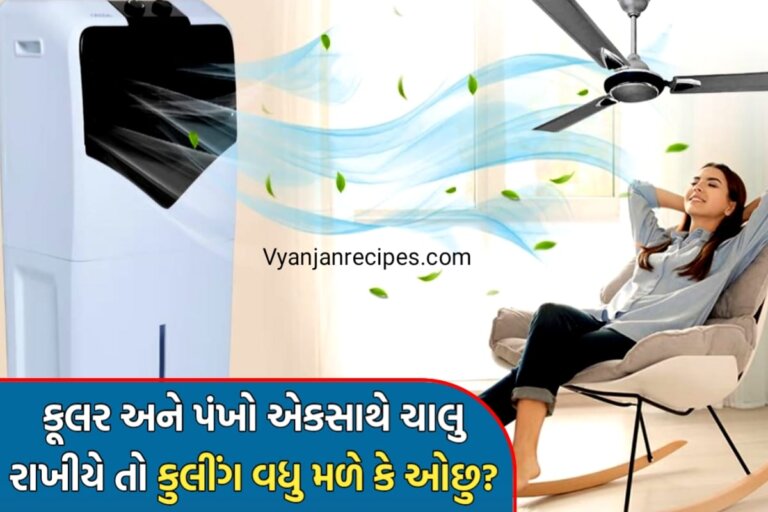 કૂલર અને પંખો એકસાથે ચાલુ રાખી શકાય