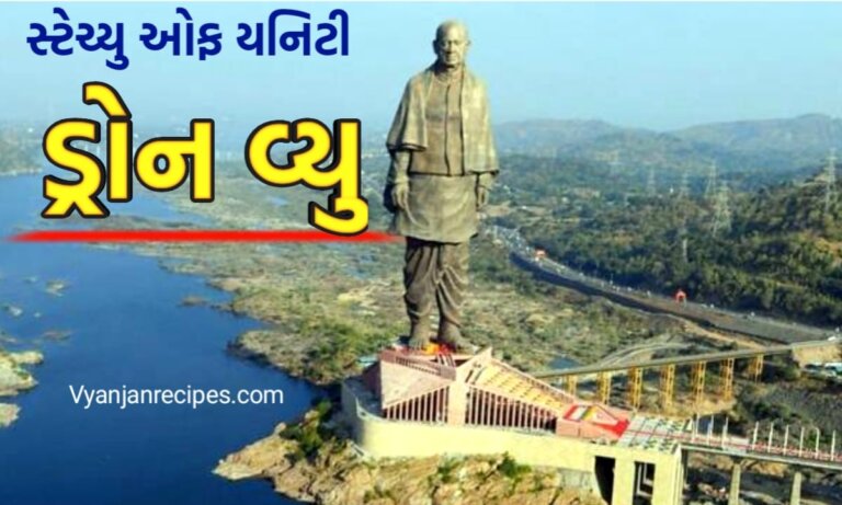 Statue of Unity Drone View