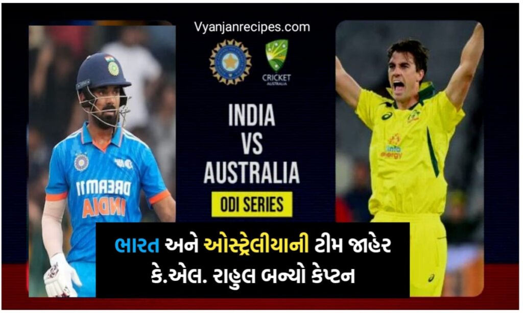 India Team for australia series
